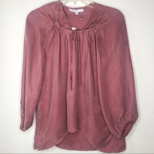 Young Fabulous & Broke Cupro Top